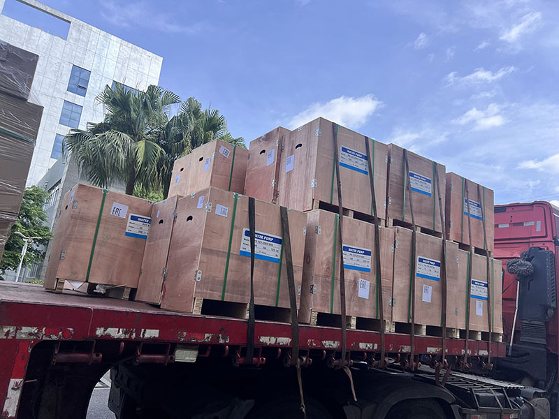 Pompele de apă Xinkong și invertoarele exportate în Rusia